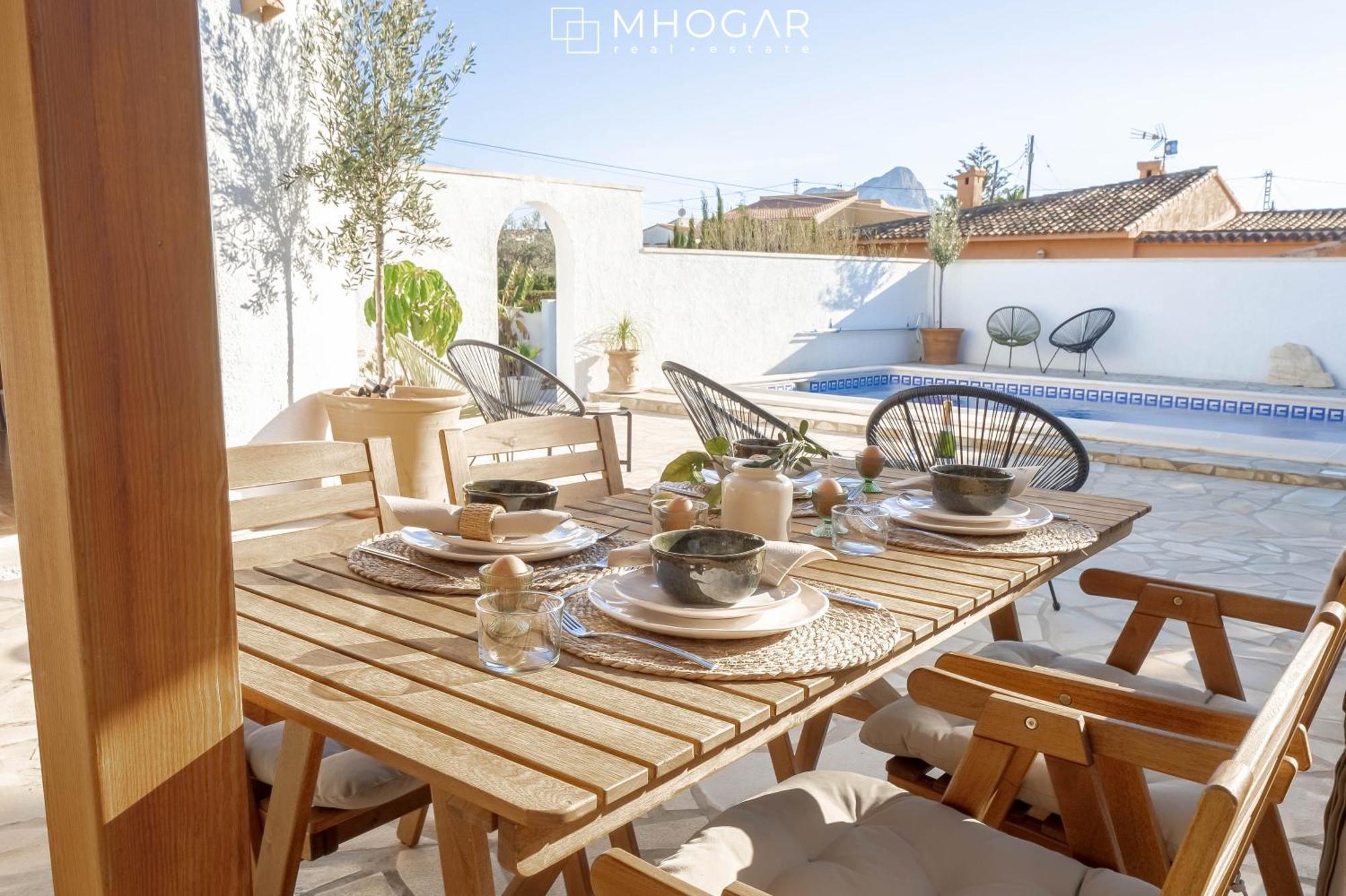 فيلا Casa La Motuca - Calpe Costa Blanca المظهر الخارجي الصورة