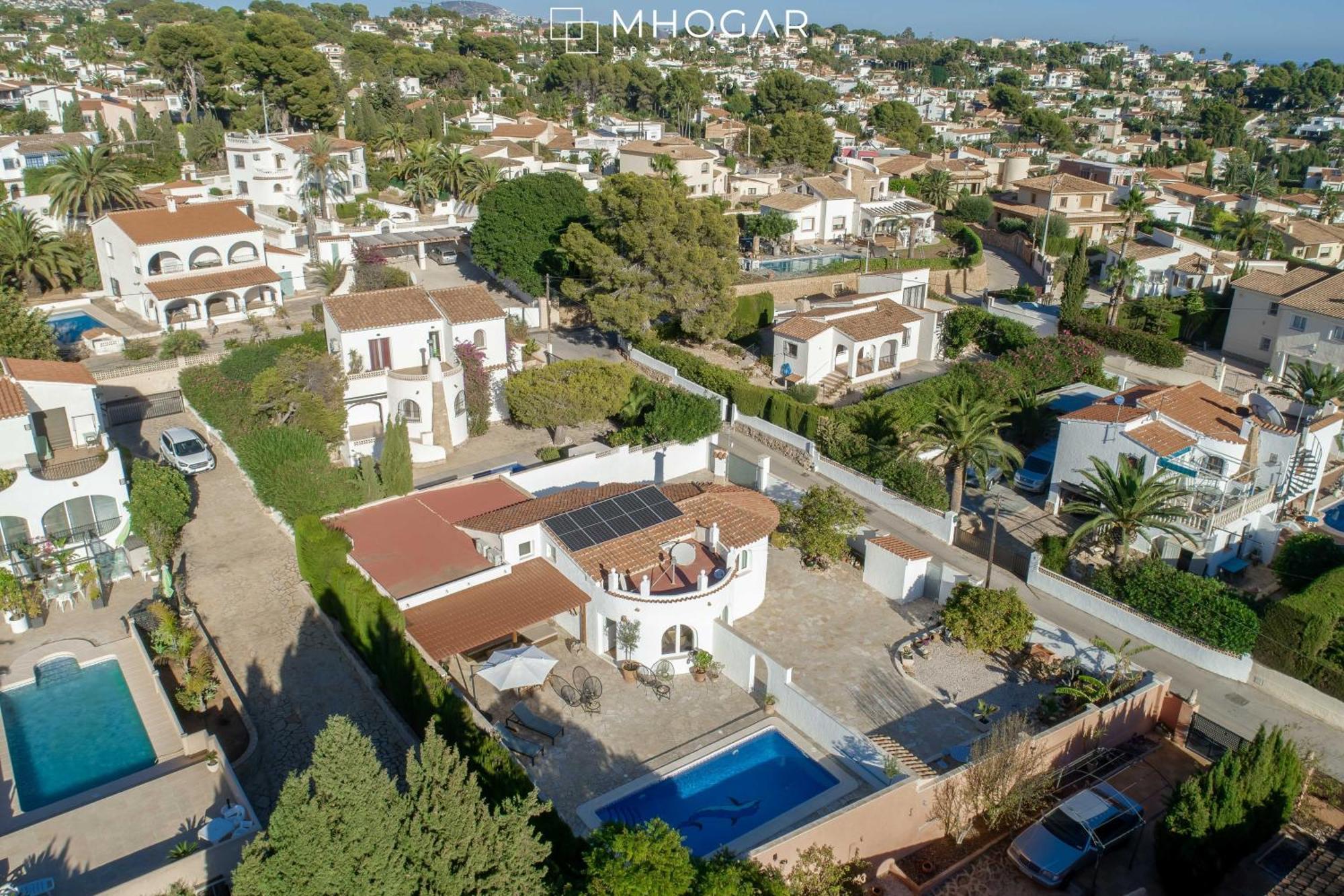 فيلا Casa La Motuca - Calpe Costa Blanca المظهر الخارجي الصورة